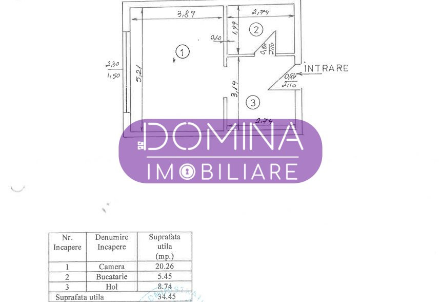 Vânzare garsonieră confort 1, Bld. Ecaterina Teodoroiu - zona Rostramo