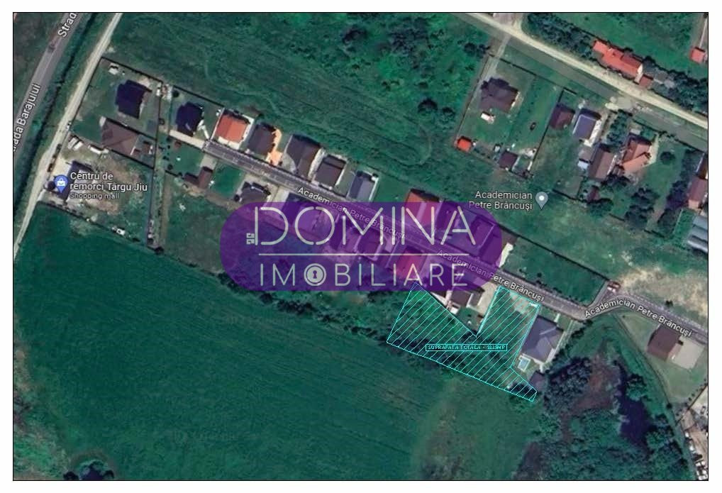 Vânzare teren intravilan 2355 mp - zona Șișești - cartier rezidențial