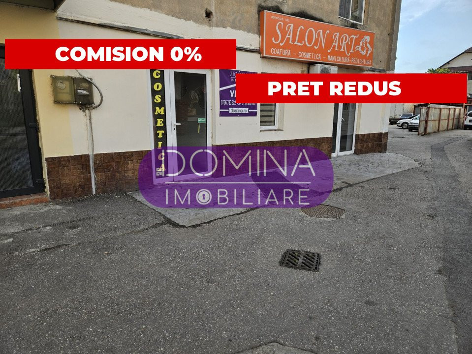 Vânzare spațiu comercial situat în Târgu Jiu, Piața 9 Mai (zona Rylke Mondial)