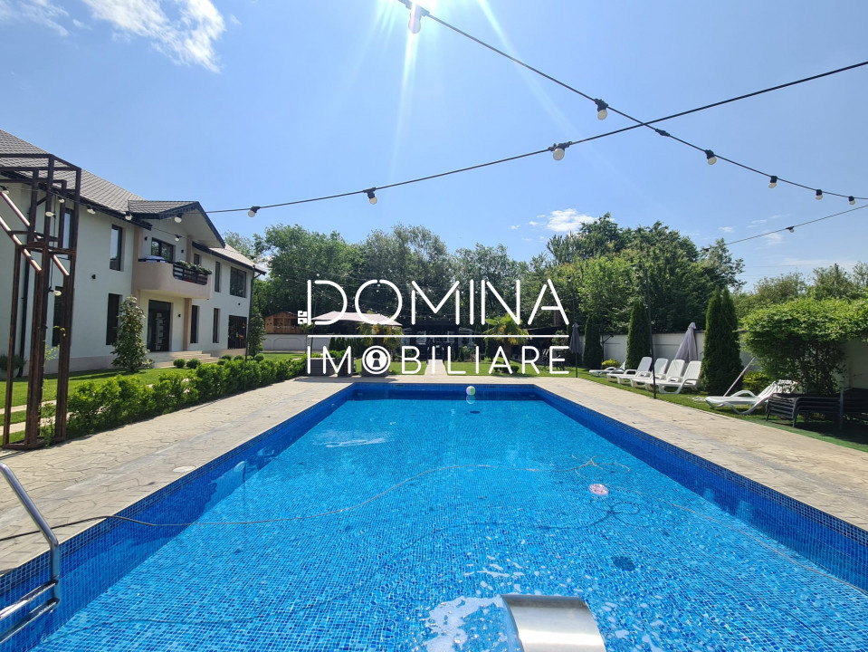 Vânzare casă cu piscină, în cartier privat - zona Dumbrava