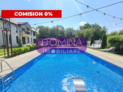 Vânzare casă cu piscină, în cartier privat - zona Dumbrava