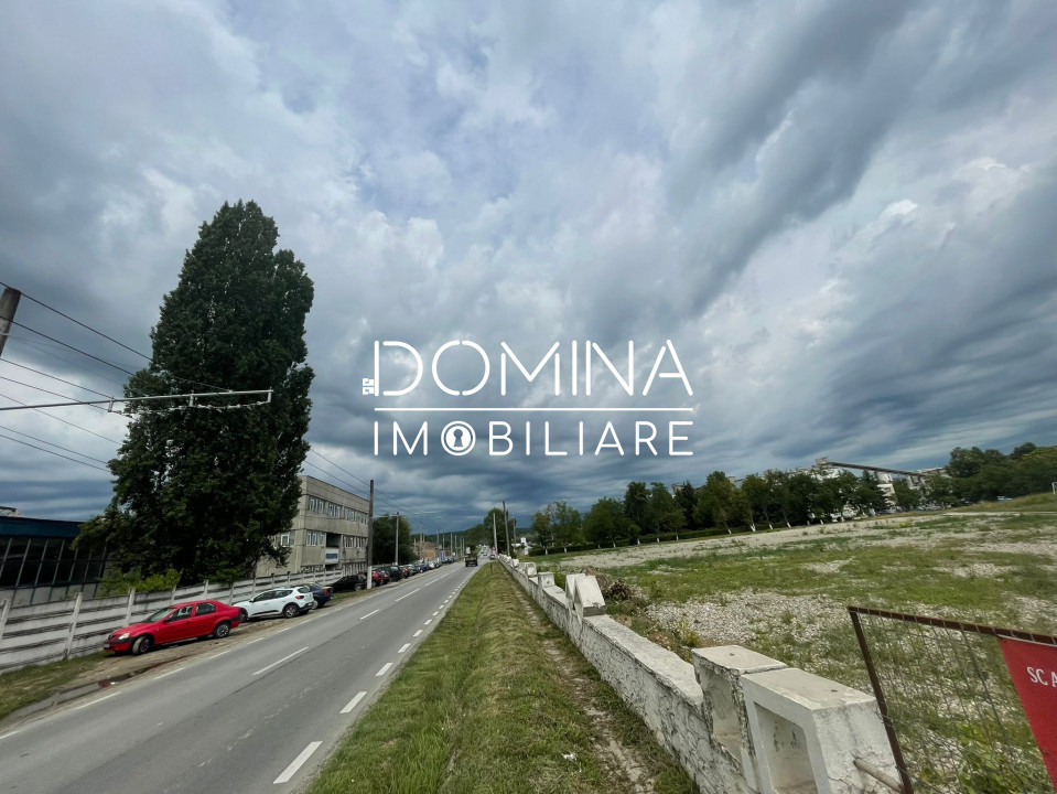 Închiriere teren intravilan, vad comercial, situat în Bârsești, la DN 67 D