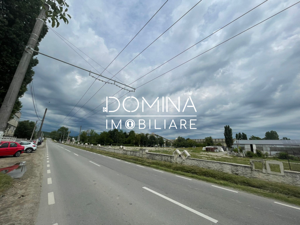 Închiriere teren intravilan, vad comercial, situat în Bârsești, la DN 67 D