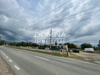 Închiriere teren intravilan, vad comercial, situat în Bârsești, la DN 67 D