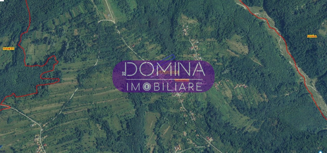 Vânzare teren 4485 mp, situat în Comuna Turcinești, Sat. Horezu