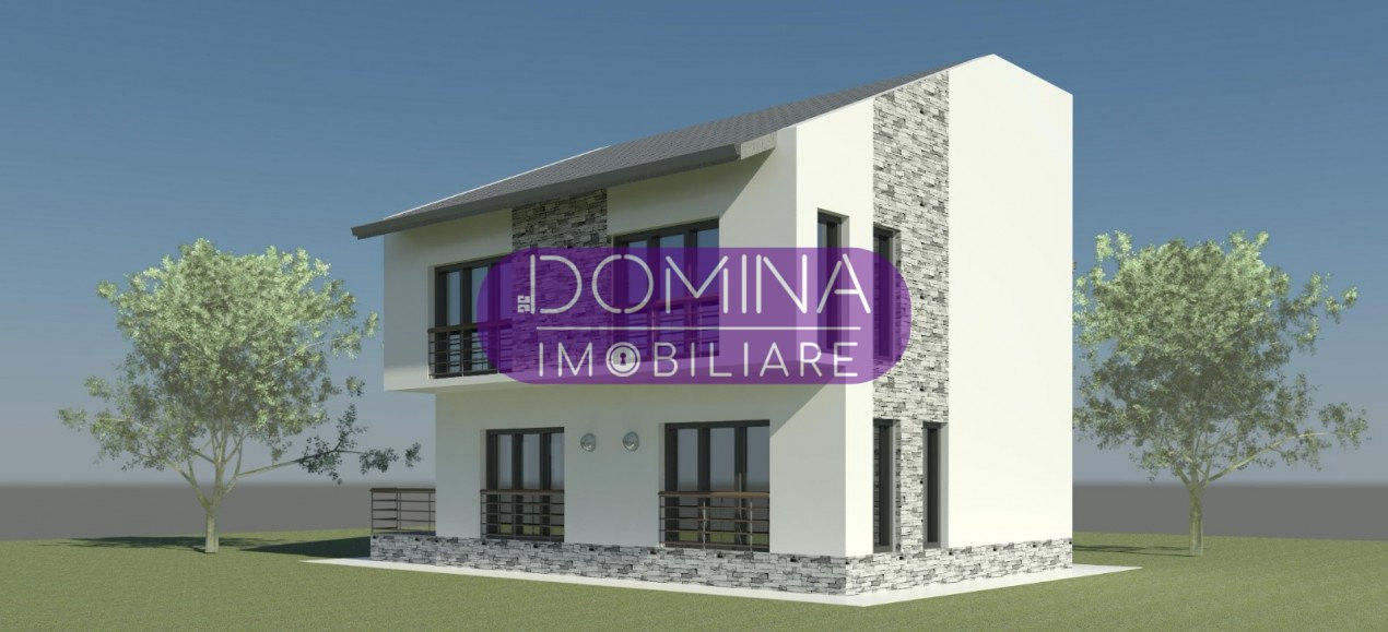 Vânzare vilă nouă P+1 - concept modern - Cartier Primăverii
