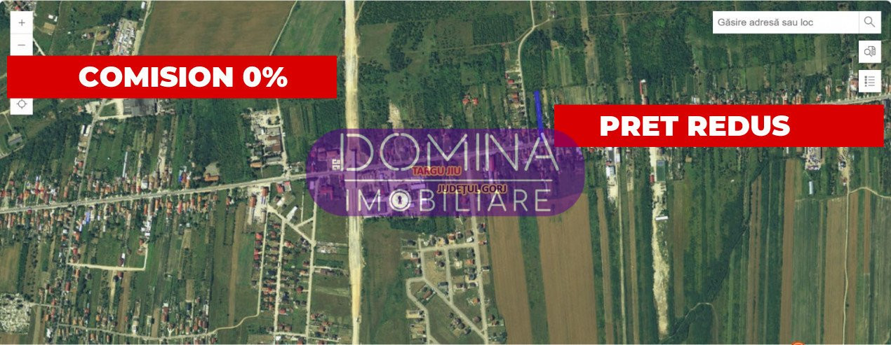 Vânzare teren intravilan, situat în Târgu Jiu, cartier Drăgoieni - la DN 67