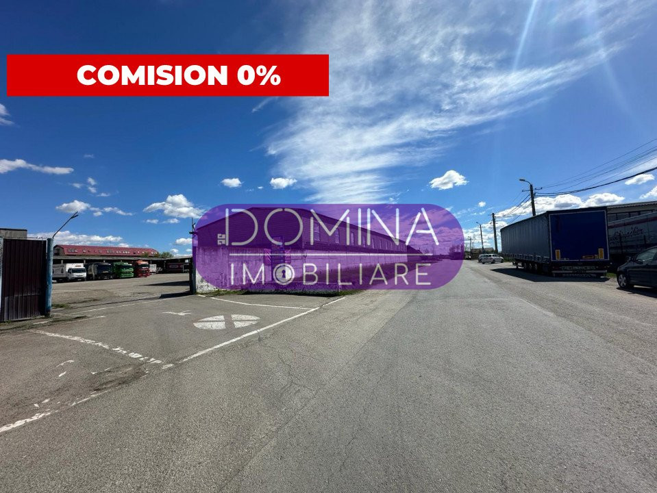 Vânzare teren + hale situate în Târgu Jiu, strada Ciocârlău - zona Artego