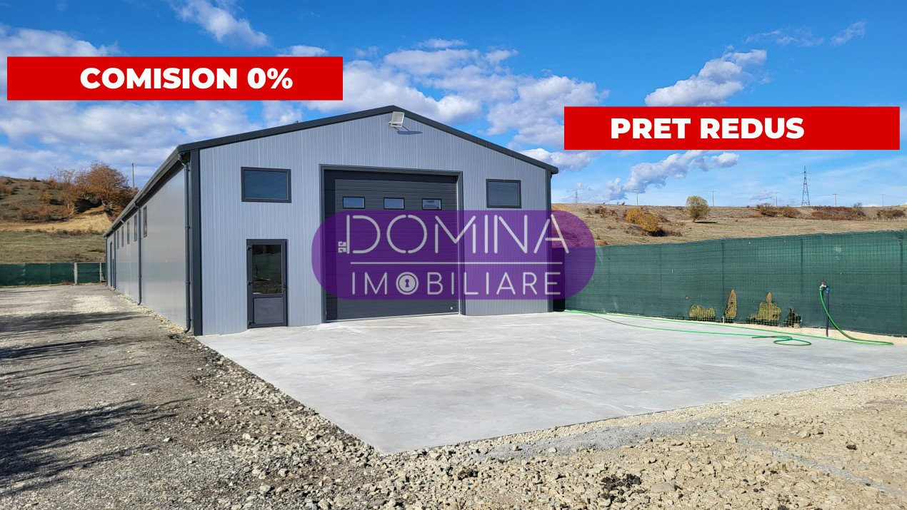 Închiriere hală industrială situată în Târgu Jiu - strada Merilor