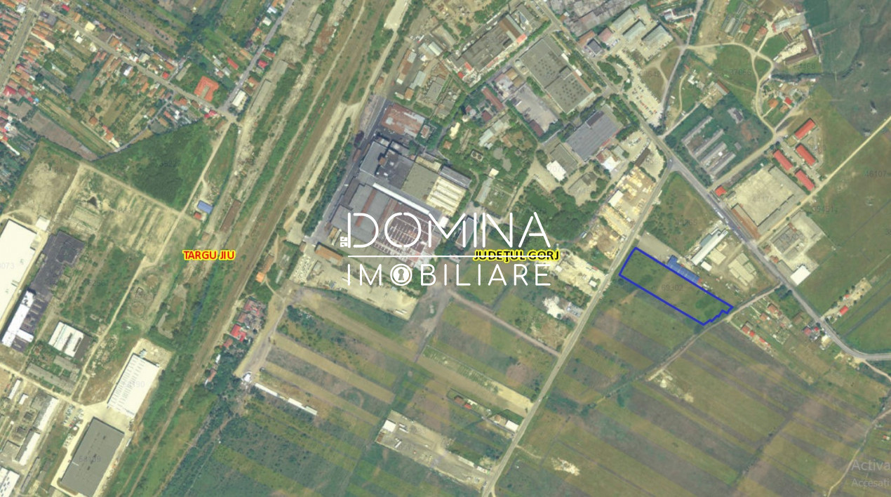 Închiriere teren intravilan situat în Târgu Jiu - strada Narciselor 