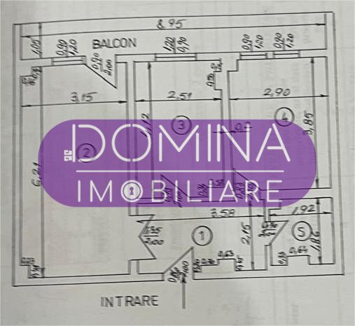 Vânzare apartament 2 camere *ultracentral* - strada Victoriei pietonal