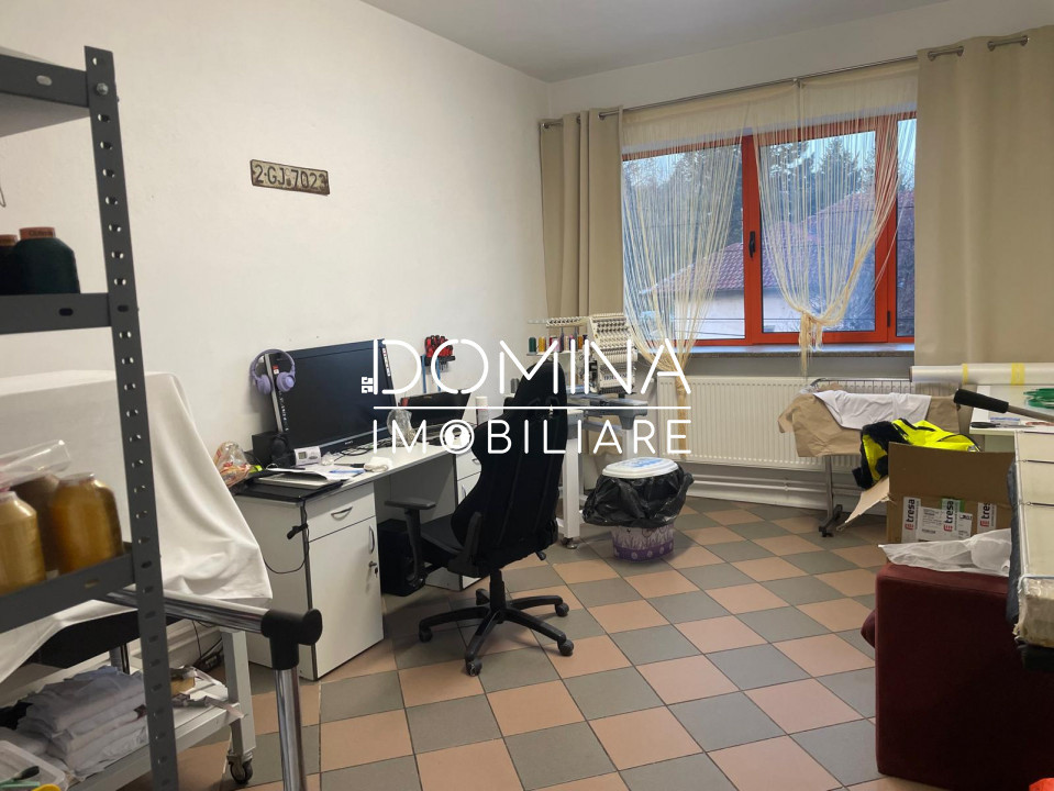 Închiriere spațiu producție/birouri, 450 mp, situat în Târgu Jiu, strada Unirii