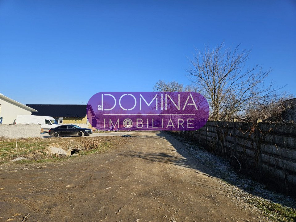 Vânzare teren intravilan 500 mp cu deschidere la stradă  de 23 m.l., în Bălești