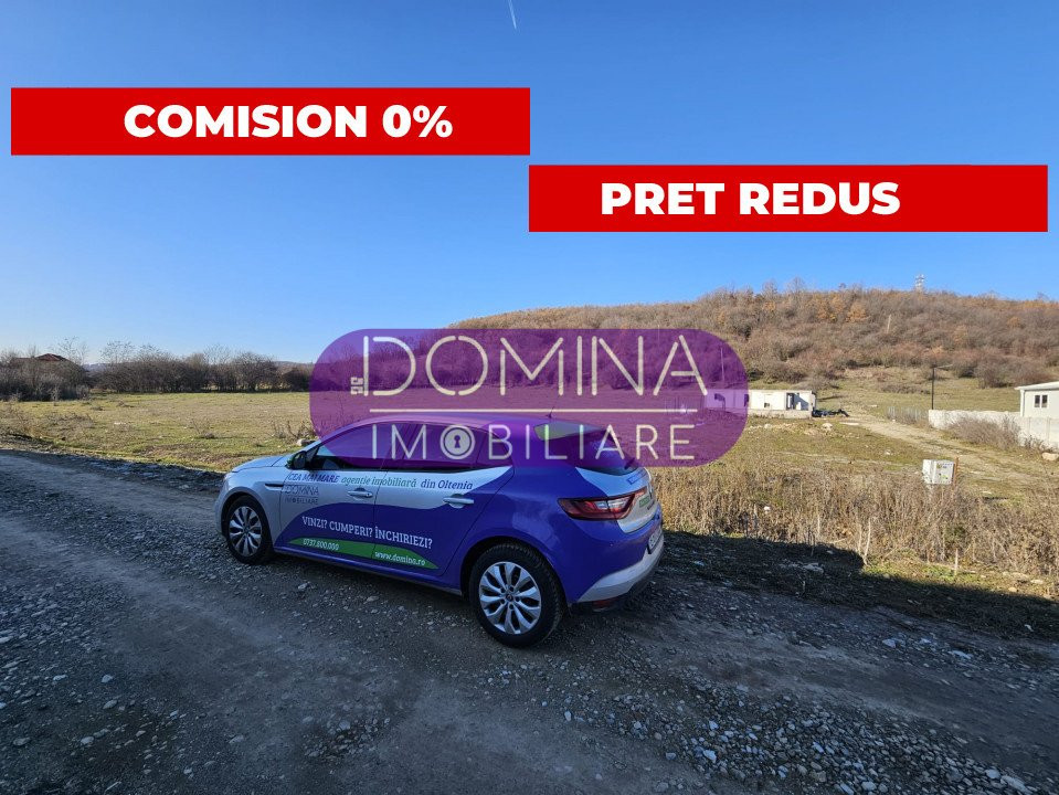 Vânzare teren intravilan 500 mp cu deschidere la stradă  de 23 m.l., în Bălești