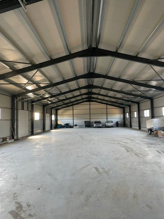 Închiriere hală industrială NOUĂ situată  în Bălești, la 5 km de Tg. Jiu