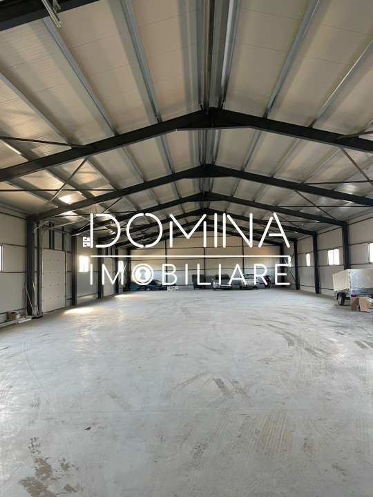 Închiriere hală industrială NOUĂ situată  în Bălești, la 5 km de Tg. Jiu