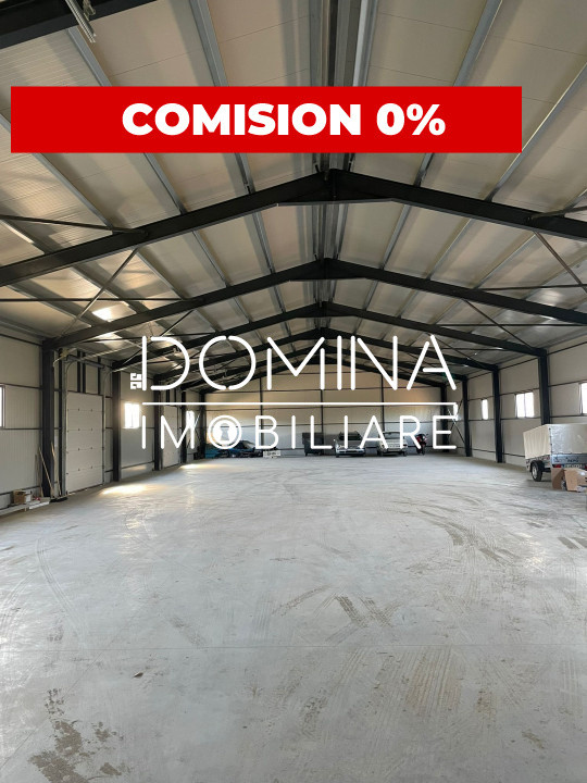 Închiriere hală industrială NOUĂ situată  în Bălești, la 5 km de Tg. Jiu