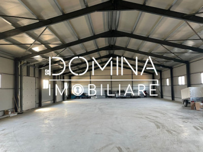 Închiriere hală industrială NOUĂ situată  în Bălești, la 5 km de Tg. Jiu