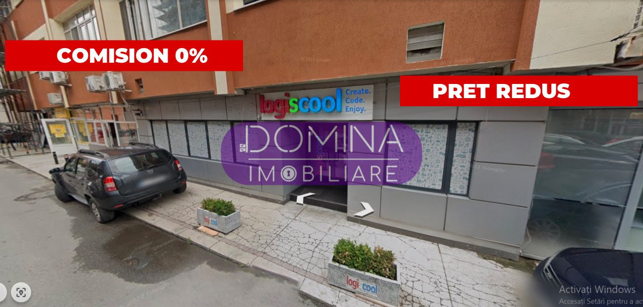 Spațiu comercial ultracentral - 135 mp*vitrină 12 m.l.*disponibil din iulie 2025