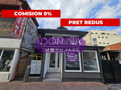 Închiriere spațiu comercial central, strada Siretului, vizavi de Finanțe