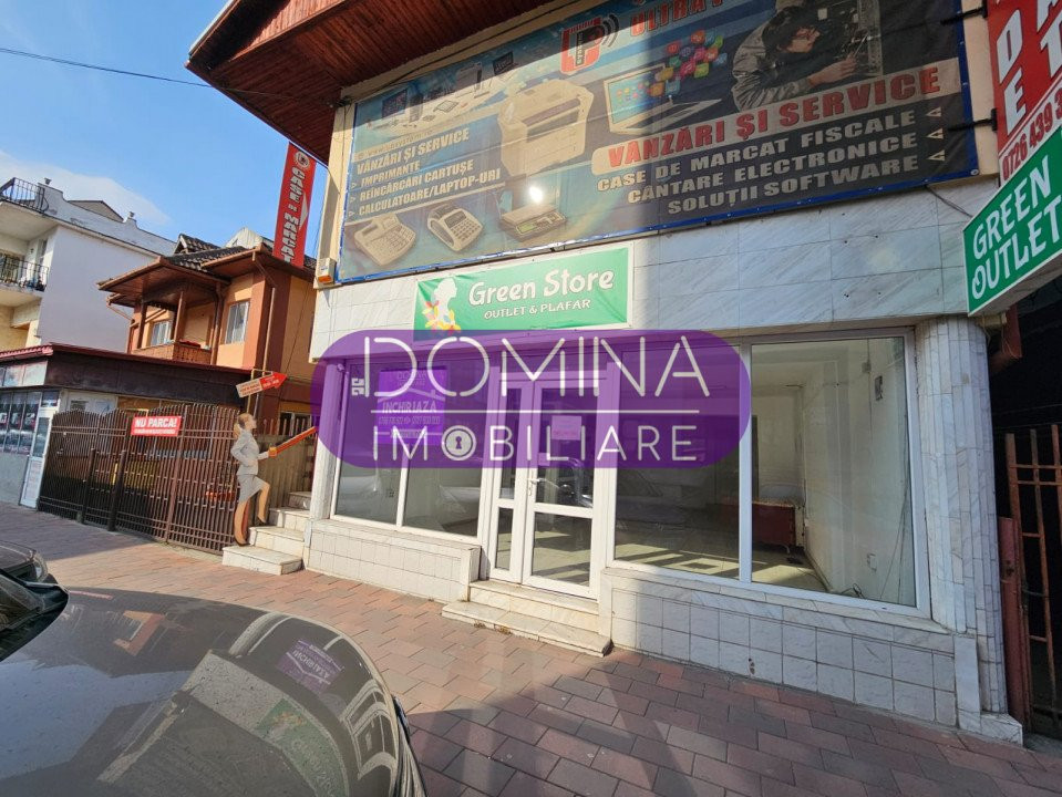 Spațiu comercial parter, 50 mp în Tg. Jiu, str. Siretului, vis-a-vis de Finanțe