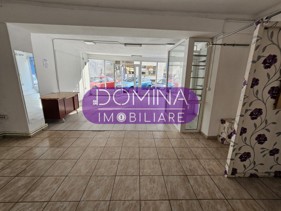 Spațiu comercial parter, 50 mp în Tg. Jiu, str. Siretului, vis-a-vis de Finanțe