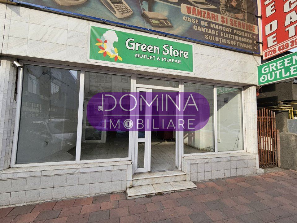 Spațiu comercial parter, 50 mp în Tg. Jiu, str. Siretului, vis-a-vis de Finanțe