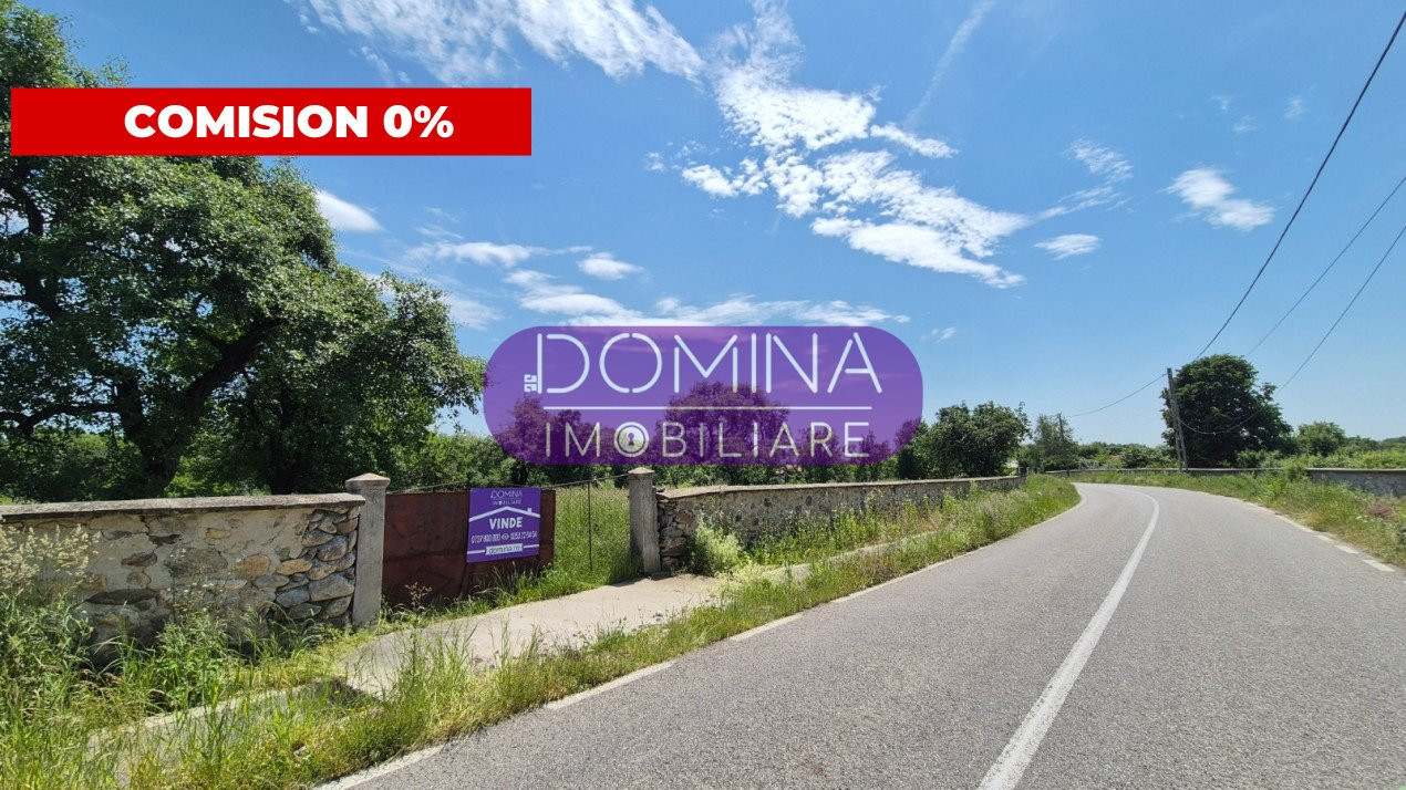 Vânzare teren intravilan cu potențial turistic sau rezidențial, în comuna Runcu