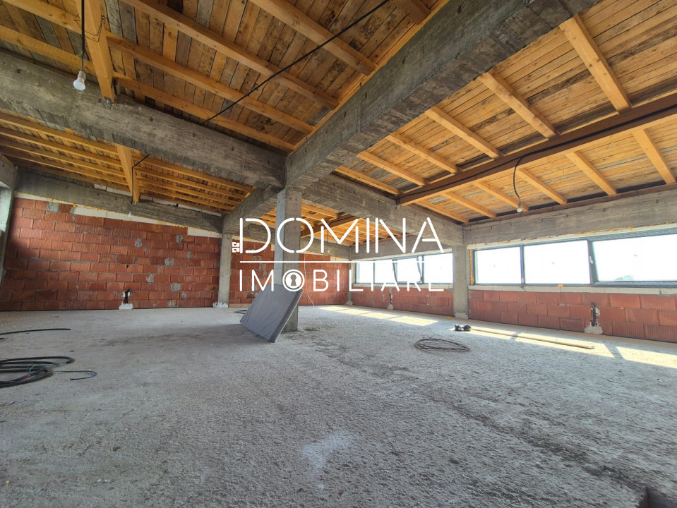 Vânzare *clădire modernă P+1+M* Târgu Jiu – lângă RAR, zonă comercială activă