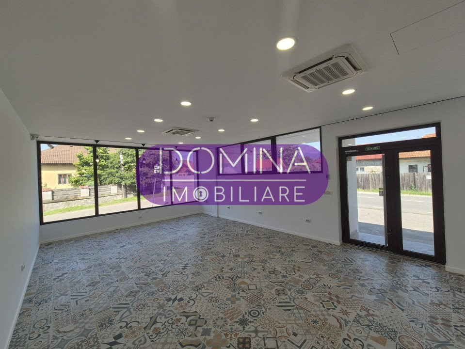 Spațiu comercial în Peștișani – vizibilitate maximă și poziție strategică 
