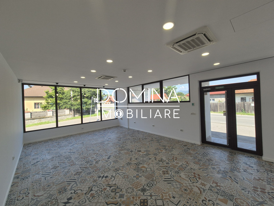 Spațiu comercial în Peștișani – vizibilitate maximă și poziție strategică 