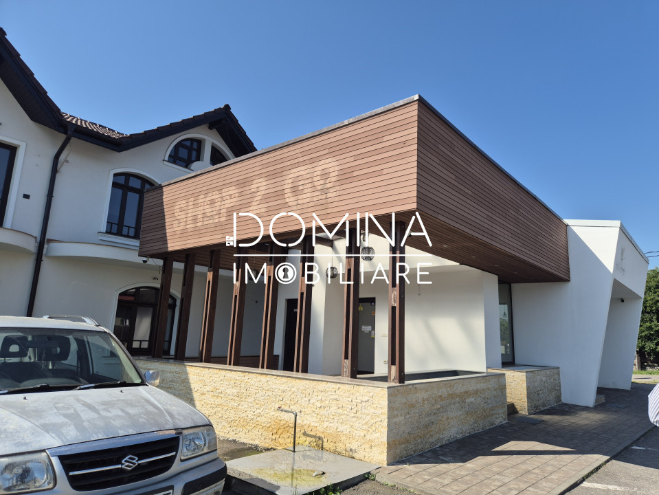 Spațiu comercial în Peștișani – vizibilitate maximă și poziție strategică 