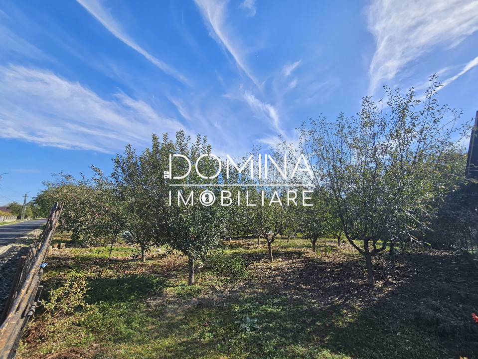 Vânzare teren *intravilan 308 mp cu utilități* - Sat Ceauru, Comuna Bălești