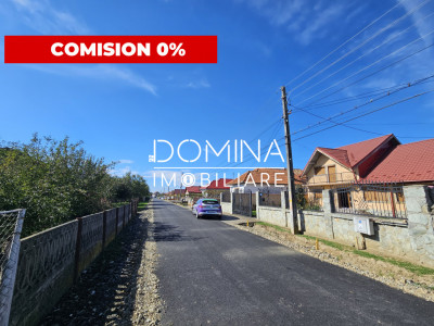 Vânzare teren *intravilan 308 mp cu utilități* - Sat Ceauru, Comuna Bălești