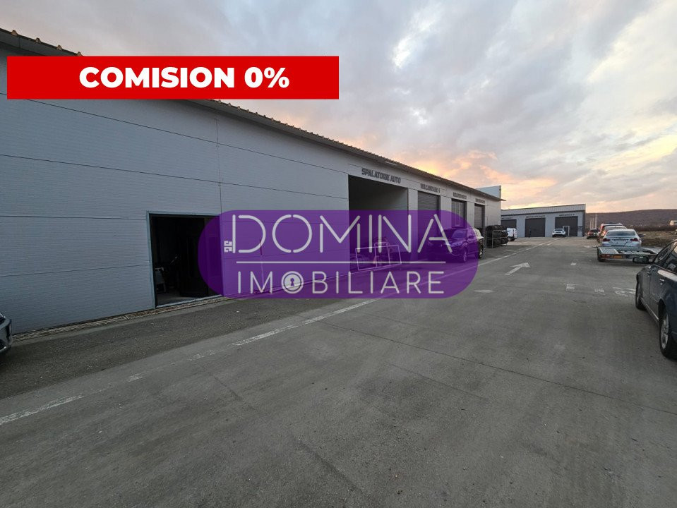 Închiriere hală industrială în Tg.Jiu, str. Narciselor - lângă ITP