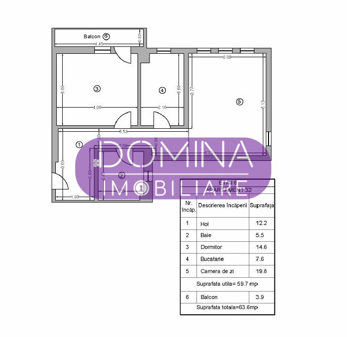Vânzare apartament *PREMIUM* cu 2 camere în Ansamblul Armeanca Residence