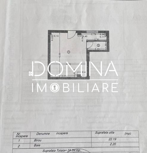 Vânzare *garsonieră confort 1 parter* strada Castanilor - zona Diana