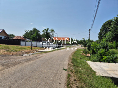Teren intravilan parcelabil *dublă deschidere - utilități complete* Com. Lelești