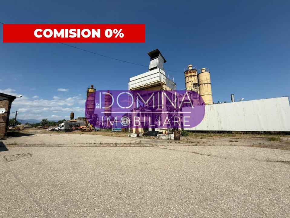 Vânzare teren intravilan 11.455 mp și hale - ieșire Târgu Jiu - acces din DN67