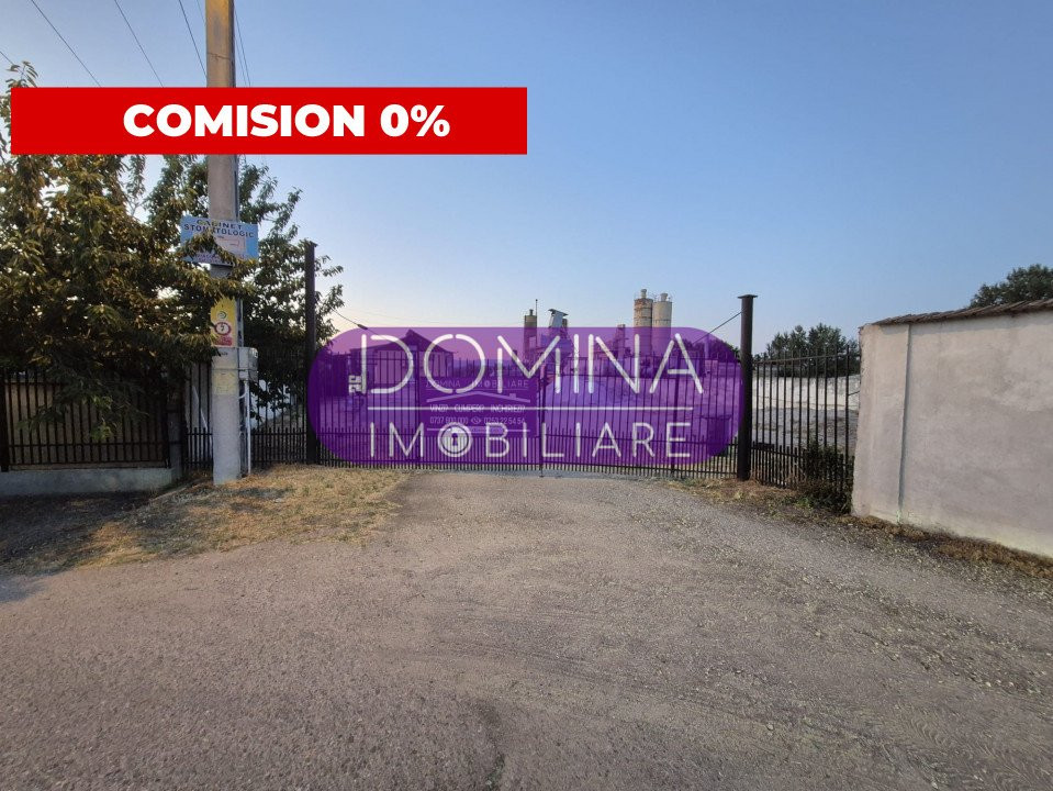 Vânzare teren intravilan 11.455 mp și hale - ieșire Târgu Jiu - acces din DN67