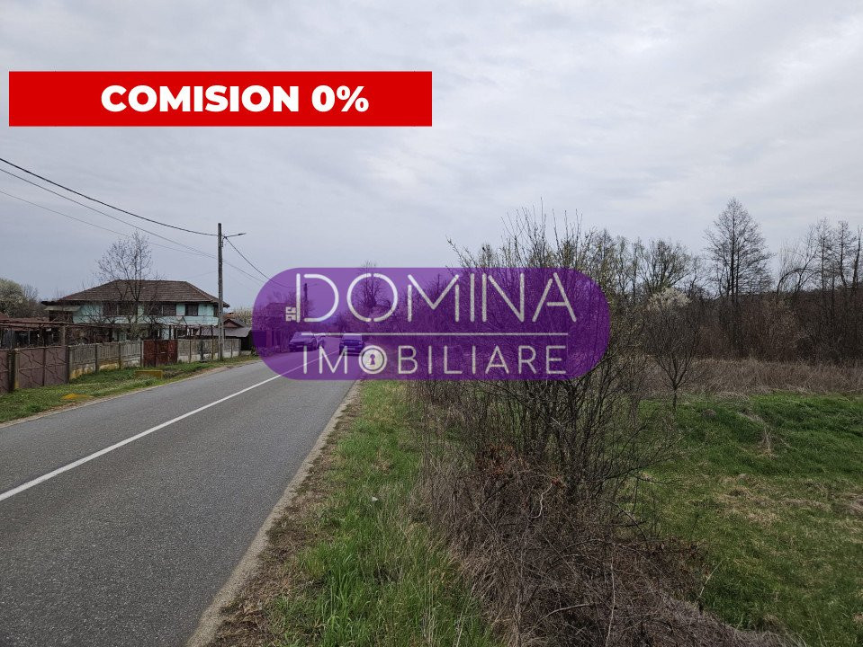 Vânzare teren intravilan situat în comuna Ciuperceni, Strâmba-Vulcan