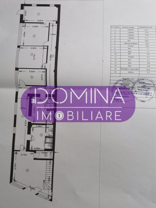 Închiriere spațiu comercial 163 mp - parter - strada 14 Octombrie