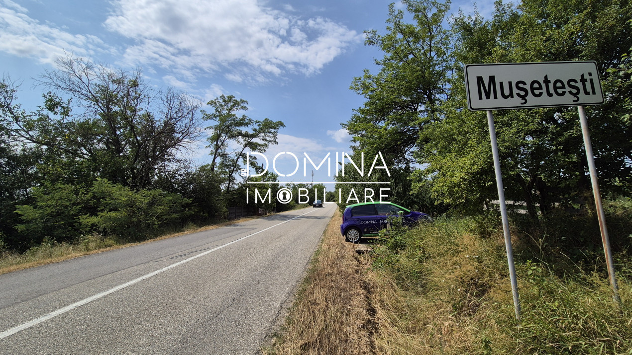 Vânzare casă bătrânească și teren în apropiere de complex turistic – Mușetești