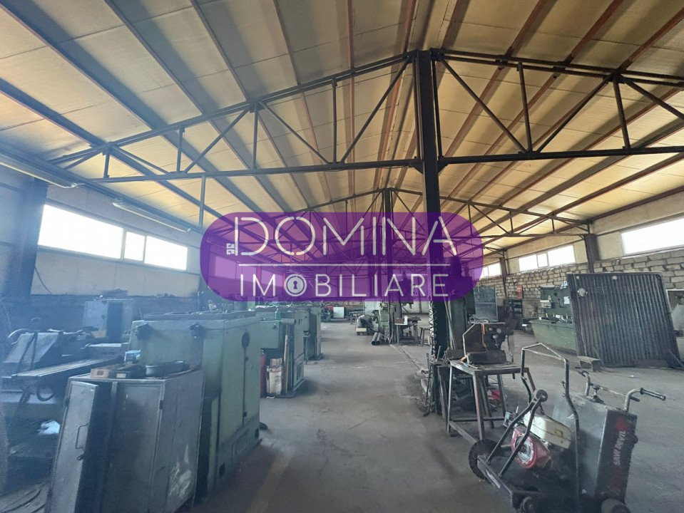 Vânzare proprietate industrială - Târgu Jiu - *teren + hală + birouri*
