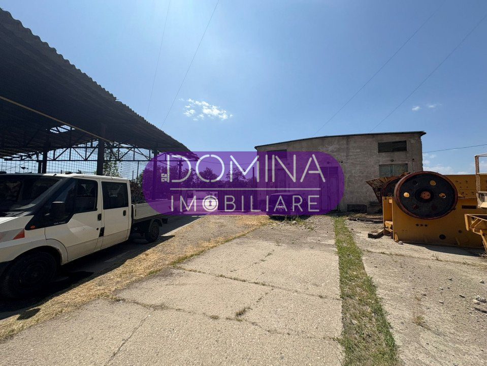 Vânzare proprietate industrială - Târgu Jiu - *teren + hală + birouri*