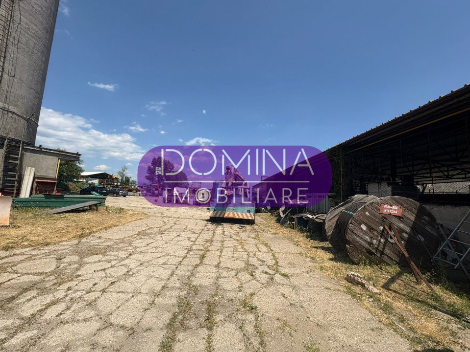 Vânzare proprietate industrială - Târgu Jiu - *teren + hală + birouri*