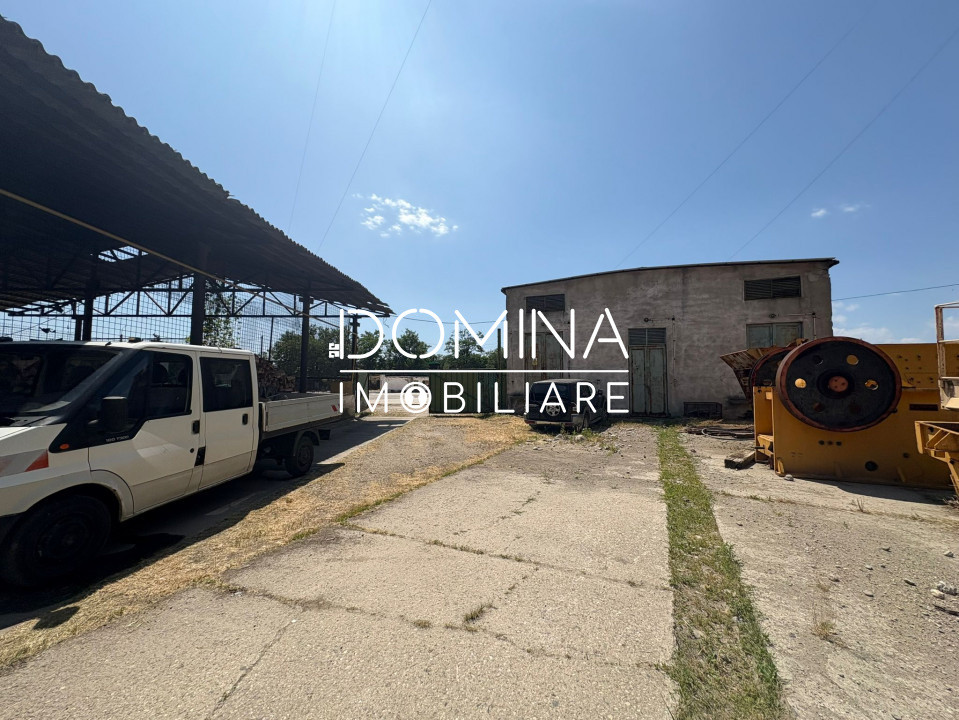 Vânzare proprietate industrială - Târgu Jiu - *teren + hală + birouri*
