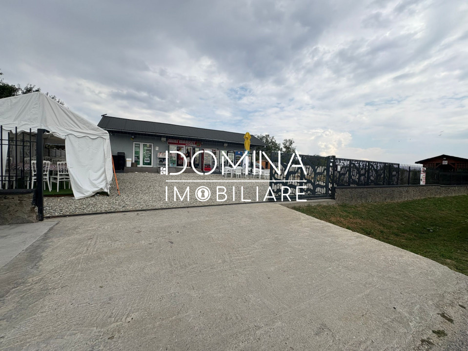 Vânzare spațiu comercial cu teren 1.077 mp, la doar 50 m de DN 67 – Câlnic