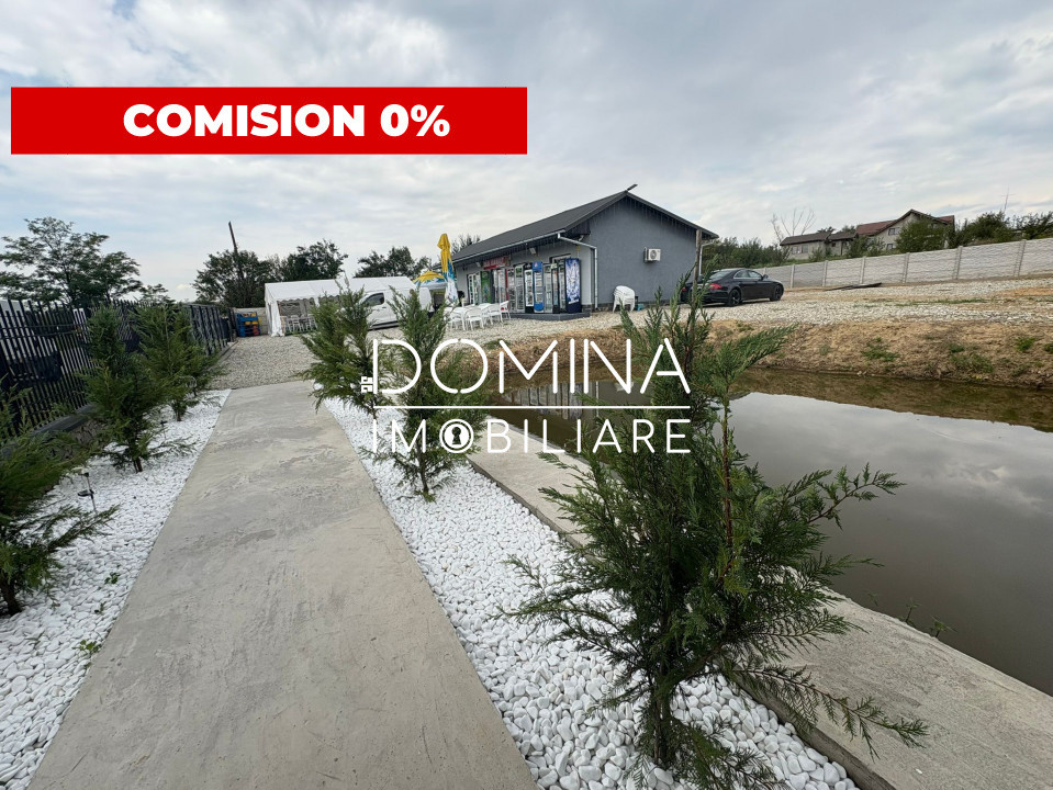 Vânzare spațiu comercial cu teren 1.077 mp, la doar 50 m de DN 67 – Câlnic