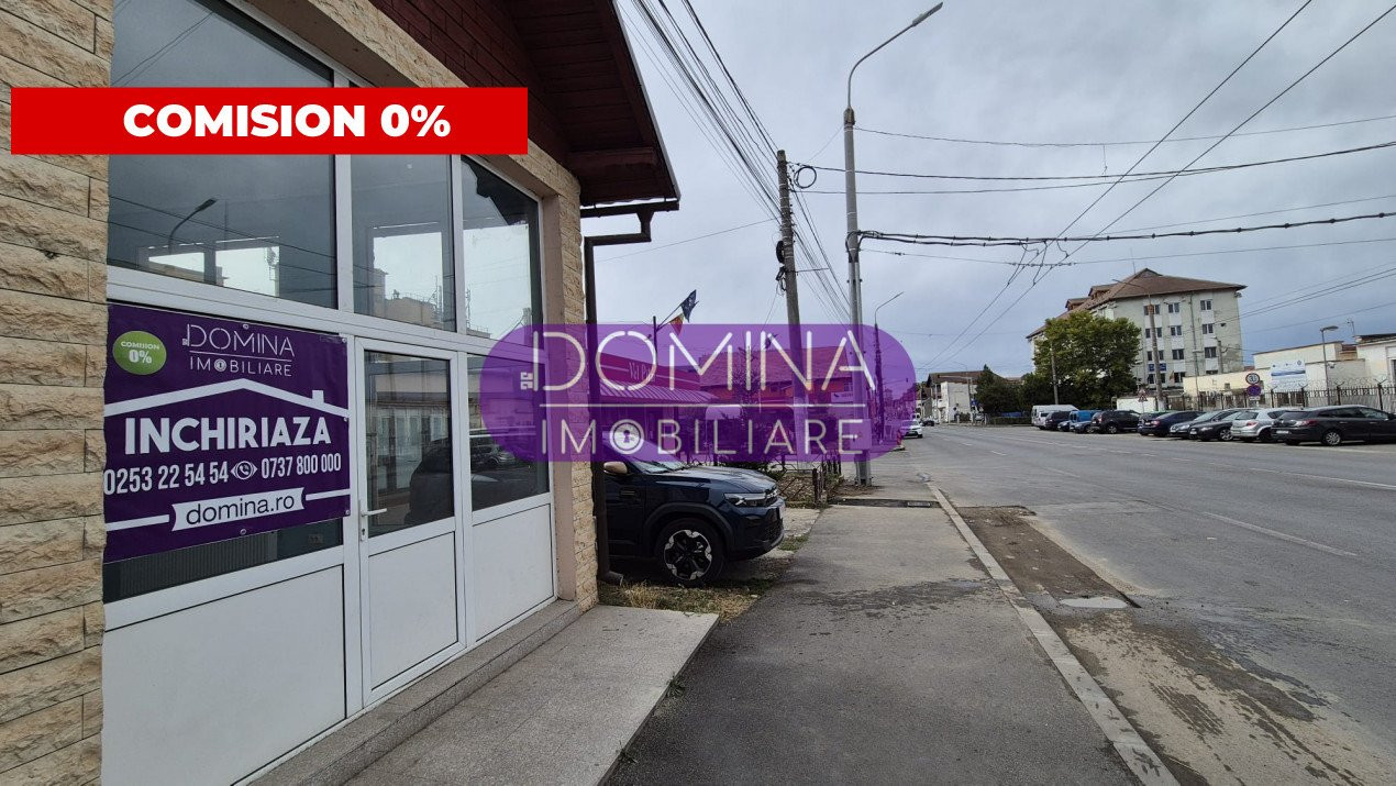 Închiriere spațiu comercial stradal, în Tg. Jiu, B-dul Ecaterina Teodoroiu